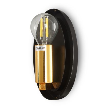 Maytoni MOD306WL-01G - Seinävalaisin MABELL 1xE14/40W/230V kulta