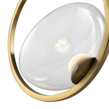 Maytoni MOD327PL-L5BS3K - LED-kattokruunu johdossa LUNARE LED/5W/230V kulta