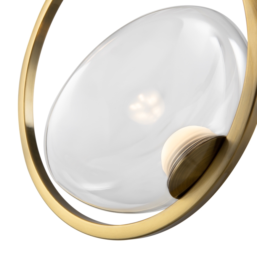 Maytoni MOD327PL-L5BS3K - LED-kattokruunu johdossa LUNARE LED/5W/230V kulta
