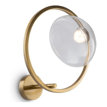 Maytoni MOD327WL-L5BS3K1 - LED-seinävalaisin LUNARE LED/5W/230V messinki