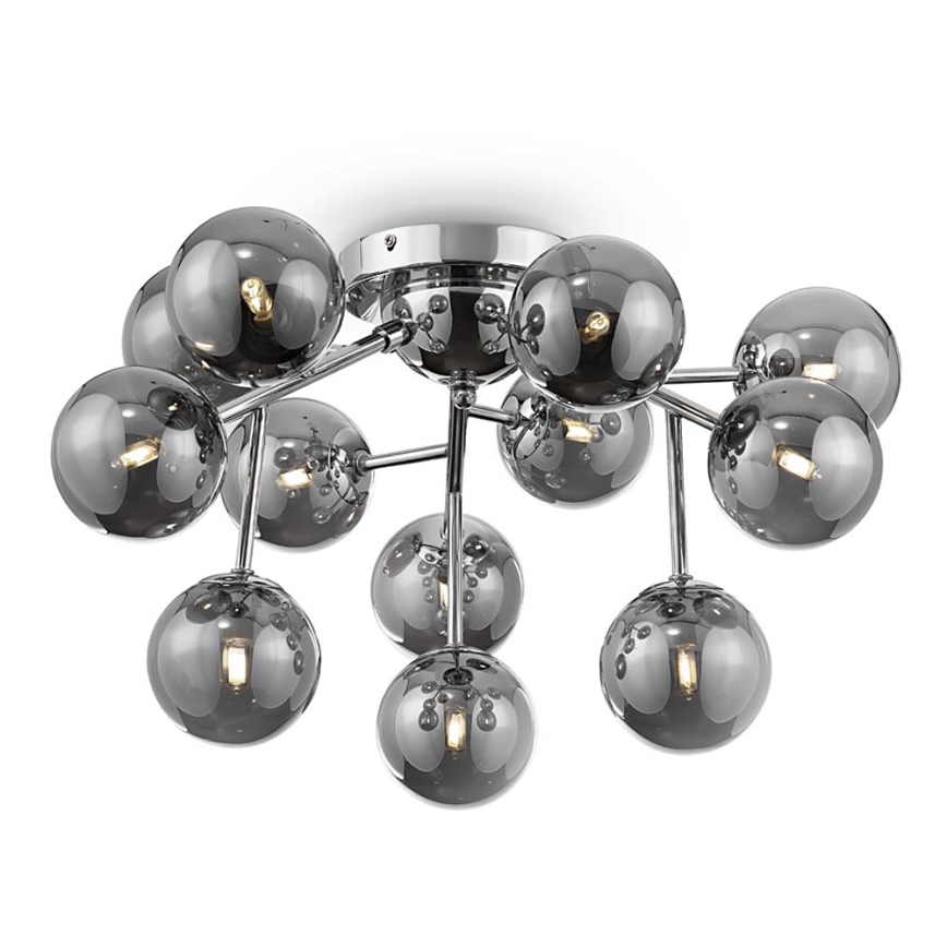 Maytoni MOD545PL-12CH - Kiinteä kattokruunu DALLAS 12xG9/28W/230V kiiltävä kromi