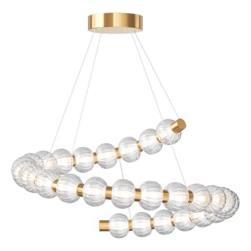 Maytoni MOD555PL-L35G3K - LED-kattokruunu johdossa AMULET LED/40W/230V 3000K kulta
