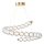 Maytoni MOD555PL-L35G3K - LED-kattokruunu johdossa AMULET LED/40W/230V 3000K kulta
