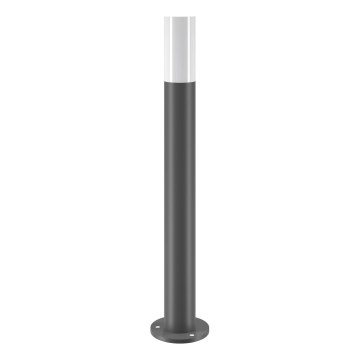 Maytoni O418FL-01GR1 - Ulkovalaisin WILLIS 1xE27/60W/230V 80 cm IP54 antrasiitti