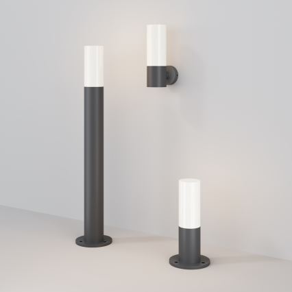 Maytoni O418FL-01GR1 - Ulkovalaisin WILLIS 1xE27/60W/230V 80 cm IP54 antrasiitti