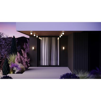 Maytoni O418WL-01GR - Ulkoseinävalaisin WILLIS 1xE27/60W/230V IP54 antrasiitti
