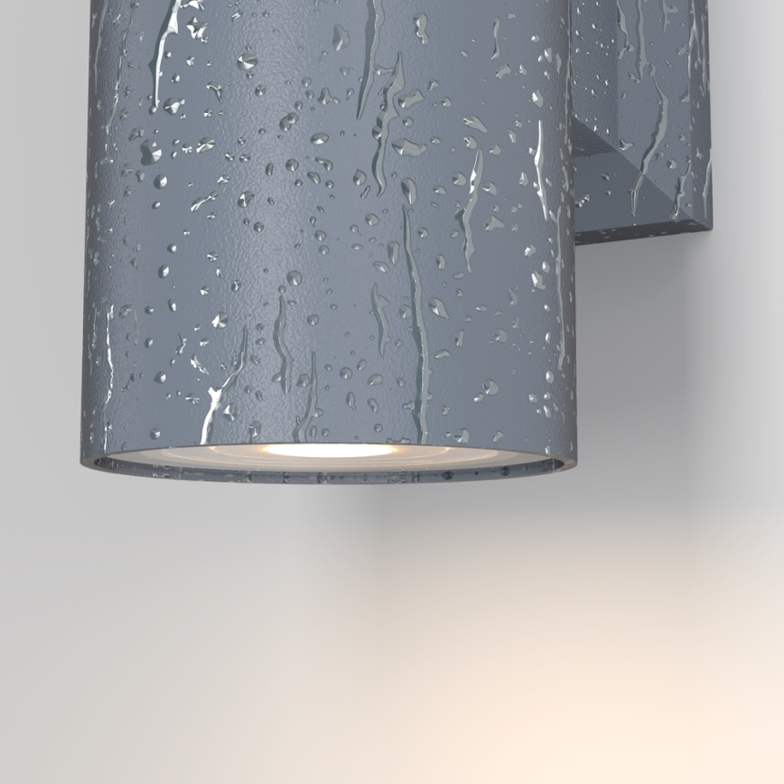 Maytoni O574WL-02GR - Ulkoseinävalaisin BOWERY 2xGU10/50W/230V IP54 antrasiitti