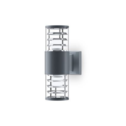 Maytoni O576WL-02GR - Ulkoseinävalaisin BRONX 2xE27/60W/230V IP54 antrasiitti