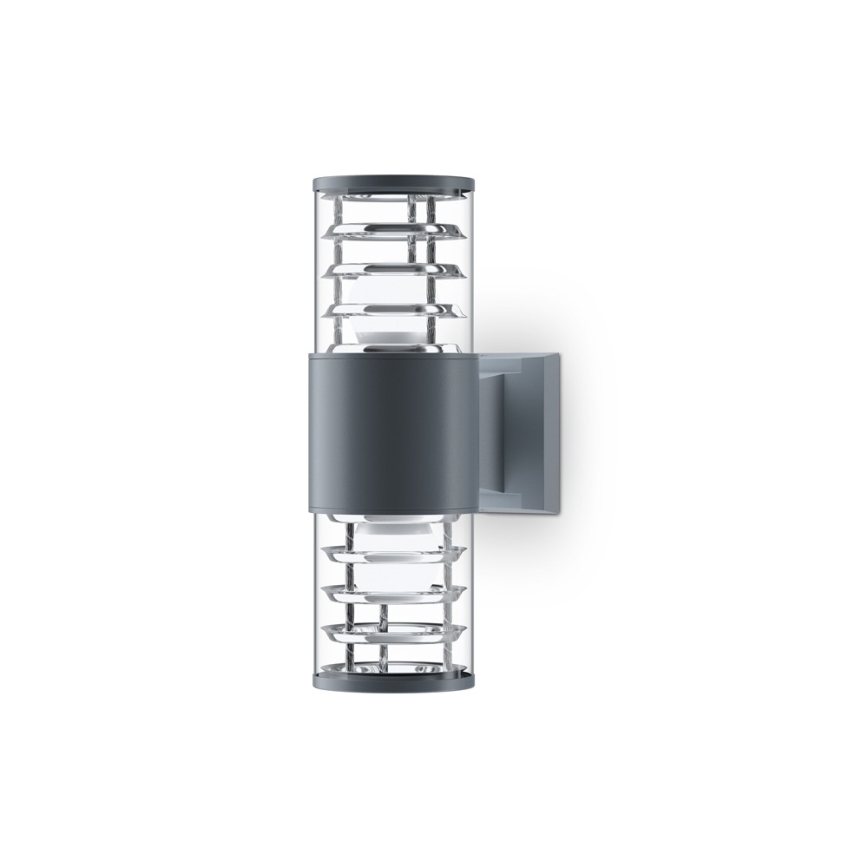 Maytoni O576WL-02GR - Ulkoseinävalaisin BRONX 2xE27/60W/230V IP54 antrasiitti