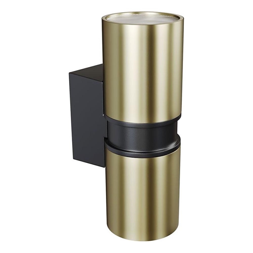 Maytoni O582WL-02BS - Ulkoseinävalaisin BOWERY 2xGU10/50W/230V IP54 messinki