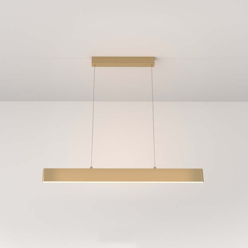 Maytoni P010PL-L23G3K - LED-kattokruunu johdossa STEP LED/23W/230V 3000K 91 cm kulta