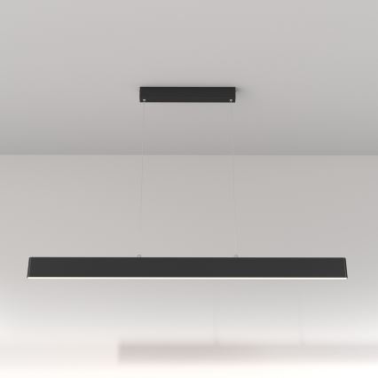 Maytoni P010PL-L30B4K - LED-kattokruunu johdossa STEP LED/30W/230V 4000K 118,5 cm musta