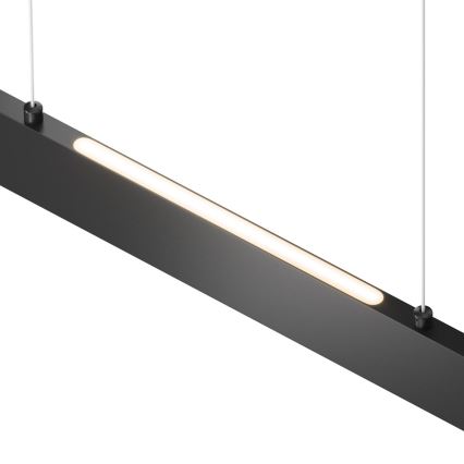 Maytoni P010PL-L30B4K - LED-kattokruunu johdossa STEP LED/30W/230V 4000K 118,5 cm musta