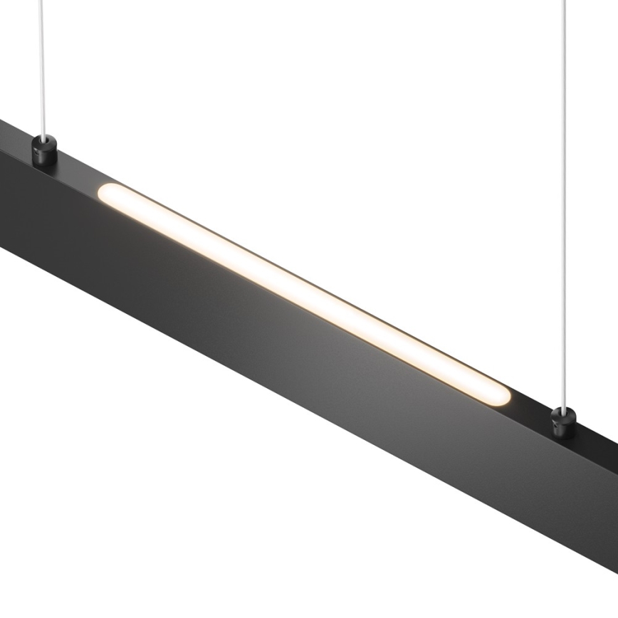 Maytoni P010PL-L30B4K - LED-kattokruunu johdossa STEP LED/30W/230V 4000K 118,5 cm musta