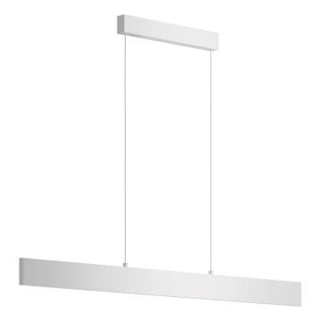 Maytoni P010PL-L30W4K - LED-kattokruunu johdossa STEP LED/30W/230V 4000K 118,5 cm valkoinen