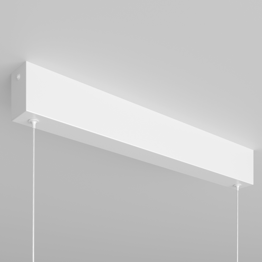 Maytoni P010PL-L30W4K - LED-kattokruunu johdossa STEP LED/30W/230V 4000K 118,5 cm valkoinen