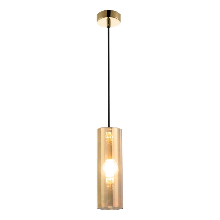 Maytoni P011PL-01G - Kattokruunu johdossa GIOIA 1xE14/40W/230V kulta