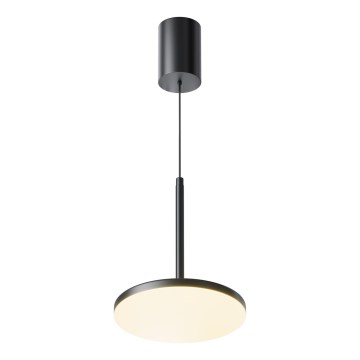 Maytoni P076PL-L12W3K-B - LED-kattokruunu johdossa PLATO LED/12W/230V 3000K musta