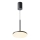 Maytoni P076PL-L12W3K-B - LED-kattokruunu johdossa PLATO LED/12W/230V 3000K musta