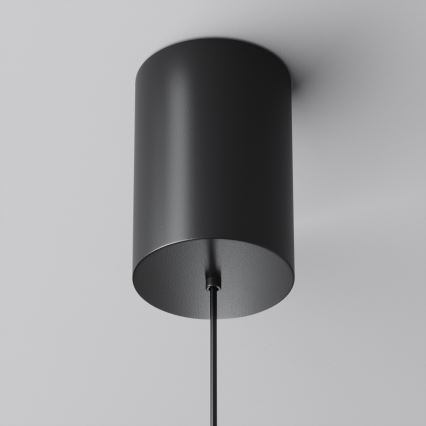 Maytoni P076PL-L12W3K-B - LED-kattokruunu johdossa PLATO LED/12W/230V 3000K musta