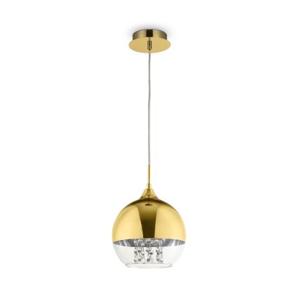 Maytoni P140-PL-110-1-G - Kattokruunu johdossa FERMI 1xE27/60W/230V kulta