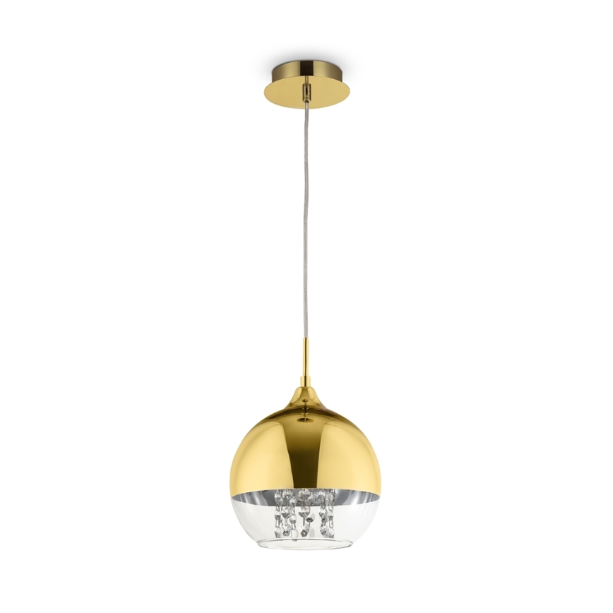 Maytoni P140-PL-110-1-G - Kattokruunu johdossa FERMI 1xE27/60W/230V kulta