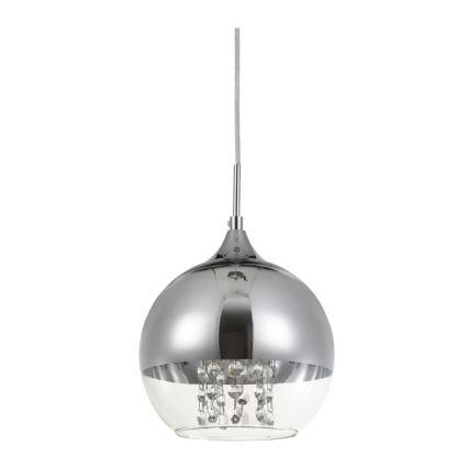 Maytoni P140-PL-110-1-N - Kattokruunu johdossa FERMI 1xE27/60W/230V kiiltävä kromi
