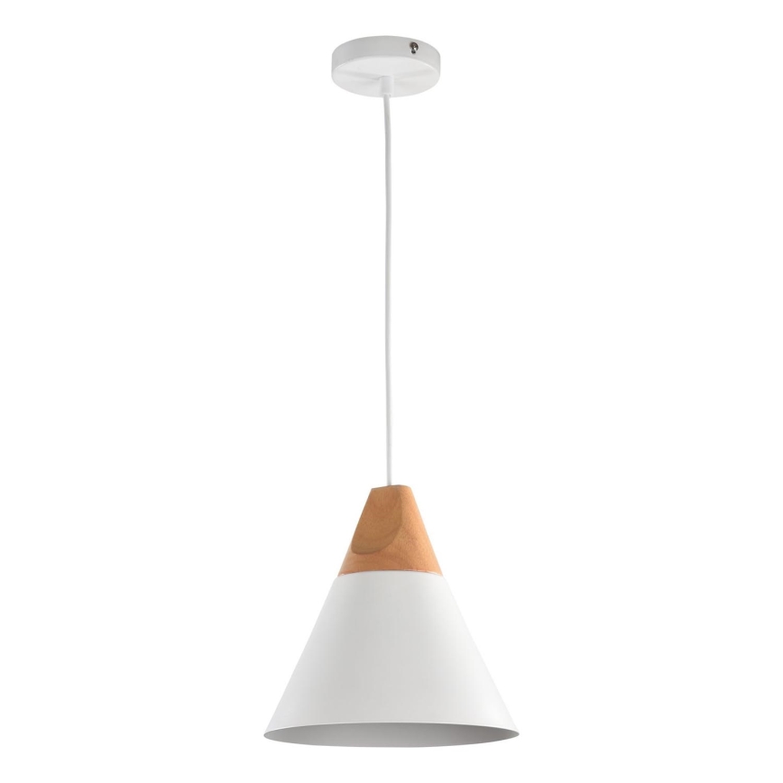 Maytoni P359-PL-01-W - Kattokruunu johdossa BICONES 1xE27/60W/230V halkaisija 22 cm valkoinen/beige