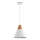 Maytoni P359-PL-01-W - Kattokruunu johdossa BICONES 1xE27/60W/230V halkaisija 22 cm valkoinen/beige