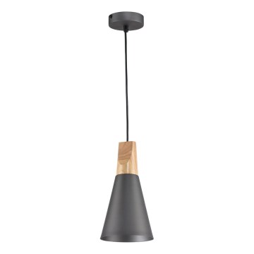 Maytoni P359-PL-140-C - Kattokruunu johdossa BICONES 1xE27/60W/230V halkaisija 14 cm harmaa/beige
