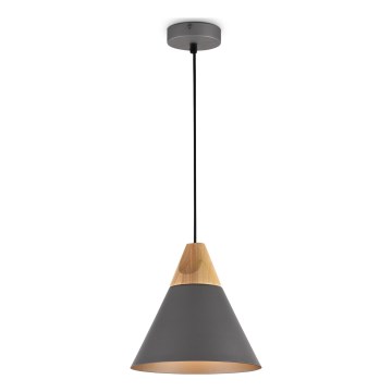 Maytoni P359-PL-220-C - Kattokruunu johdossa BICONES 1xE27/60W/230V halkaisija 22 cm harmaa/beige