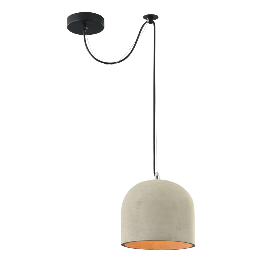Maytoni T451-PL-01-GR - Kattokruunu johdossa BRONI 1xE27/60W/230V halkaisija 20 cm harmaa