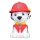 MegaLight - LED Himmennettävä ladattava lasten lamppu PAW PATROL MARSHALL LED/5V