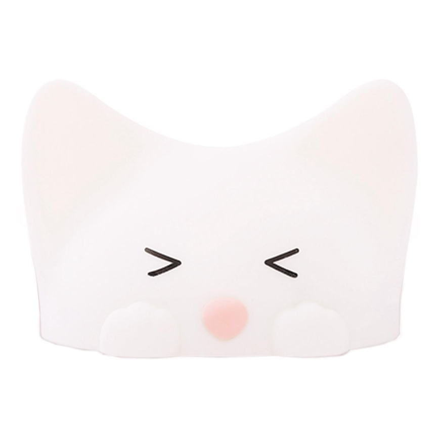 MegaLight - LED RGB Himmennettävä ladattava lasten kosketus lamppu CATTY CAT LED/5V