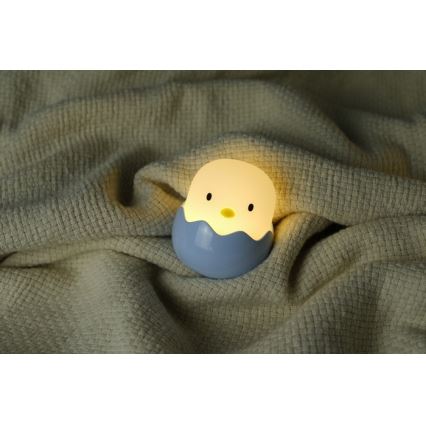 MegaLight - LED RGB Himmennettävä ladattava lasten kosketus lamppu EGGY EGG LED/5V