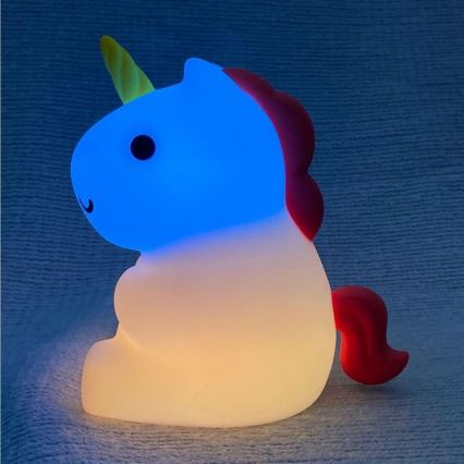 MegaLight - LED RGB Himmennettävä ladattava lasten kosketus lamppu MAGGY MAGIC LED/5V