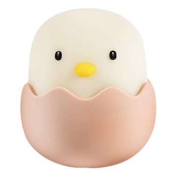 MegaLight - LED RGB himmennettävä ladattava lasten kosketuslamppu EGGY EGG LED/5V