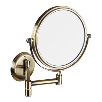 Meikkipeili 18x25 cm, pronssinvärinen