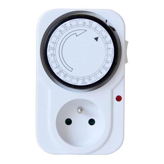 Mekaaninen ajastinkytkin viikoittain 16A/230V