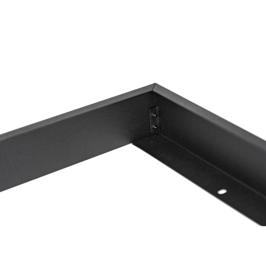 Metallikehys LED-paneelien asennukseen 600x600 mm musta
