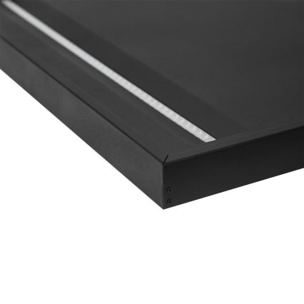 Metallikehys LED-paneelien asennukseen 600x600 mm musta
