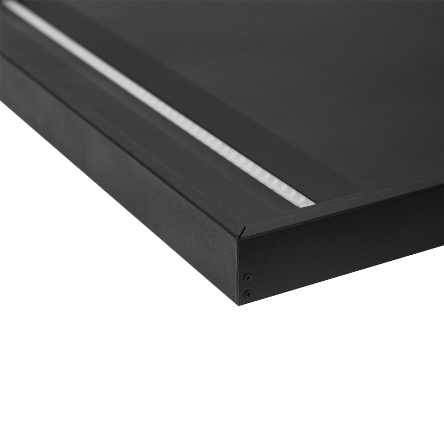 Metallikehys LED-paneelien asennukseen 600x600 mm musta