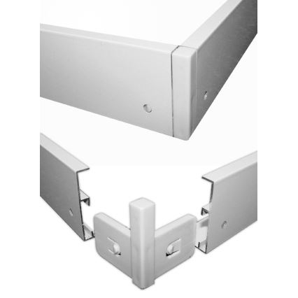 Metallirunko LED-paneeli asennukseen CHRIS 1200x300 mm