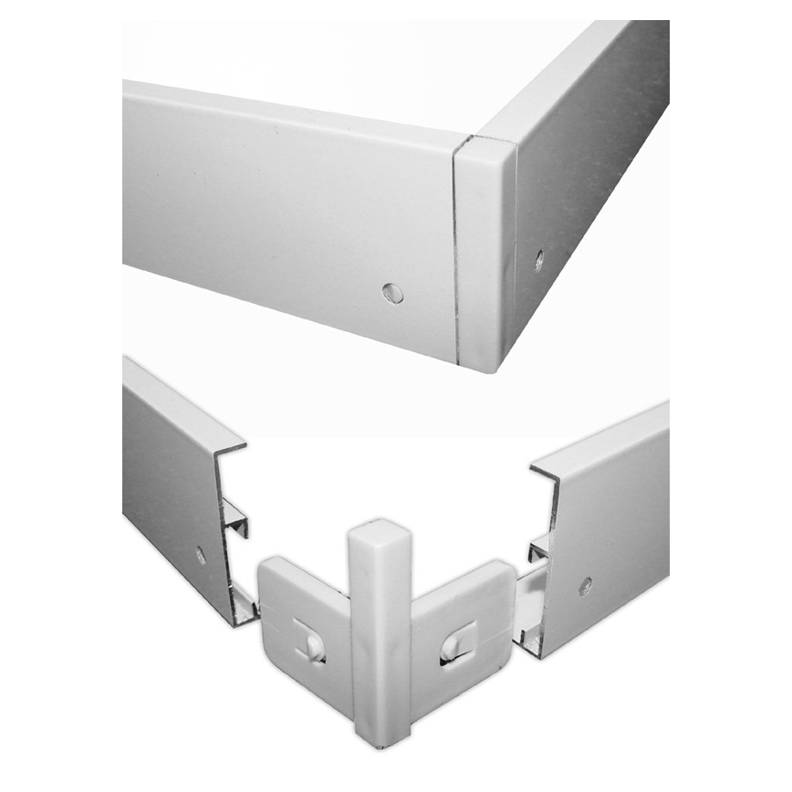 Metallirunko LED-paneeli asennukseen CHRIS 1200x300 mm