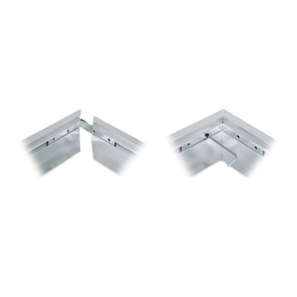Metallirunko LED-paneeli asennukseen ZEUS 1195x295mm