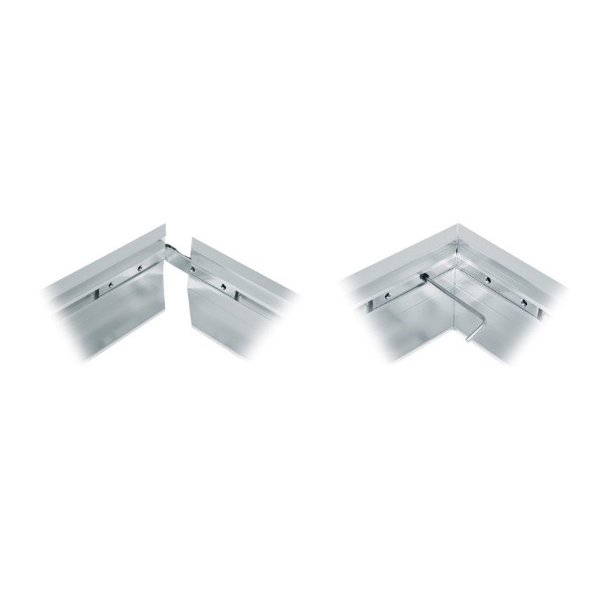 Metallirunko LED-paneeli asennukseen ZEUS 1195x295mm