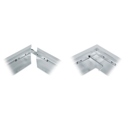 Metallirunko LED-paneeli asennukseen ZEUS 595x595mm