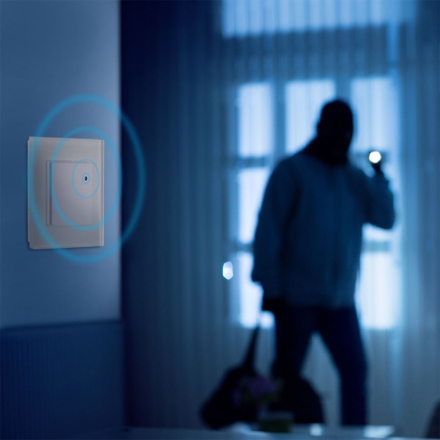 Mikroaaltouuni liiketunnistin 180° 300W/230V valkoinen