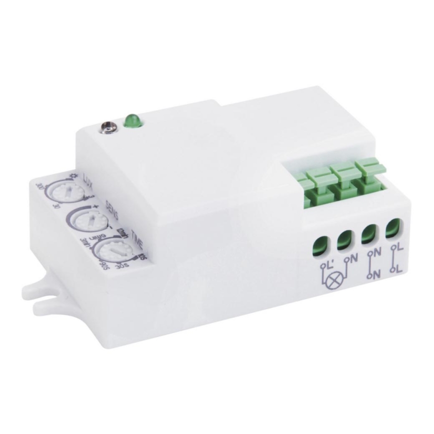Mikroaaltouuni liiketunnistin MW B 360 ° 1200W / 230V valkoinen