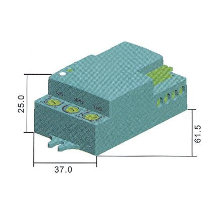 Mikroaaltouuni liiketunnistin MW B 360 ° 1200W / 230V valkoinen